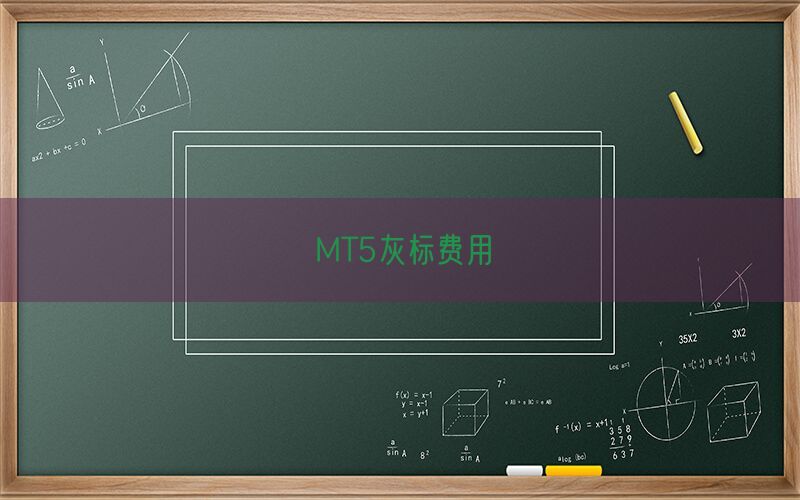 MT5灰标费用(图1)