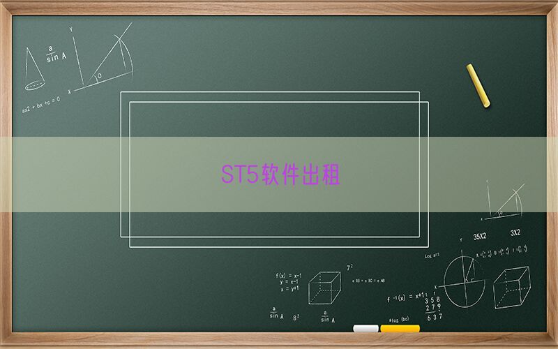 ST5软件出租(图1)