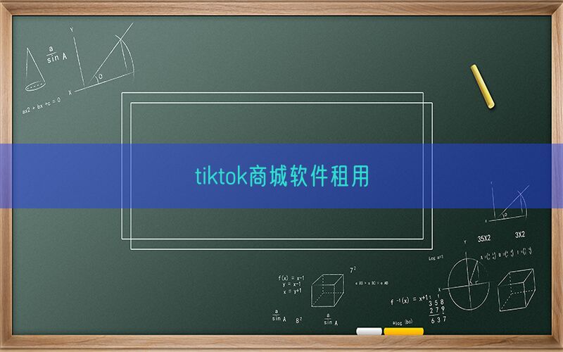 tiktok商城软件租用(图1)