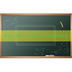 更灵活、更高效，MT5白标平台助力金融机构创新突破