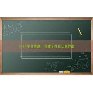 MT4平台搭建：创建个性化交易界面