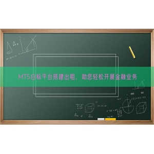MT5白标平台搭建出租，助您轻松开展金融业务