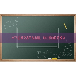MT5白标交易平台出租，助力您的投资成功